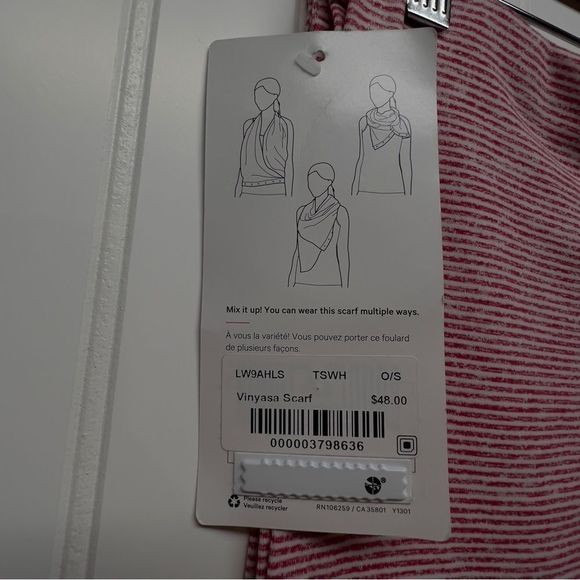 NWT LULULEMON VINYASA SCARF One size Style Number: W5BNJS - Picture 5 of 13